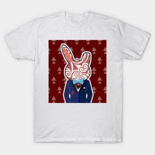 Christmas Rabbit T-Shirt